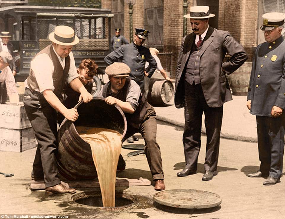Amerika’daki Alkol Yasağı Dönemine Renklendirilmiş Bir Bakış 1 1920