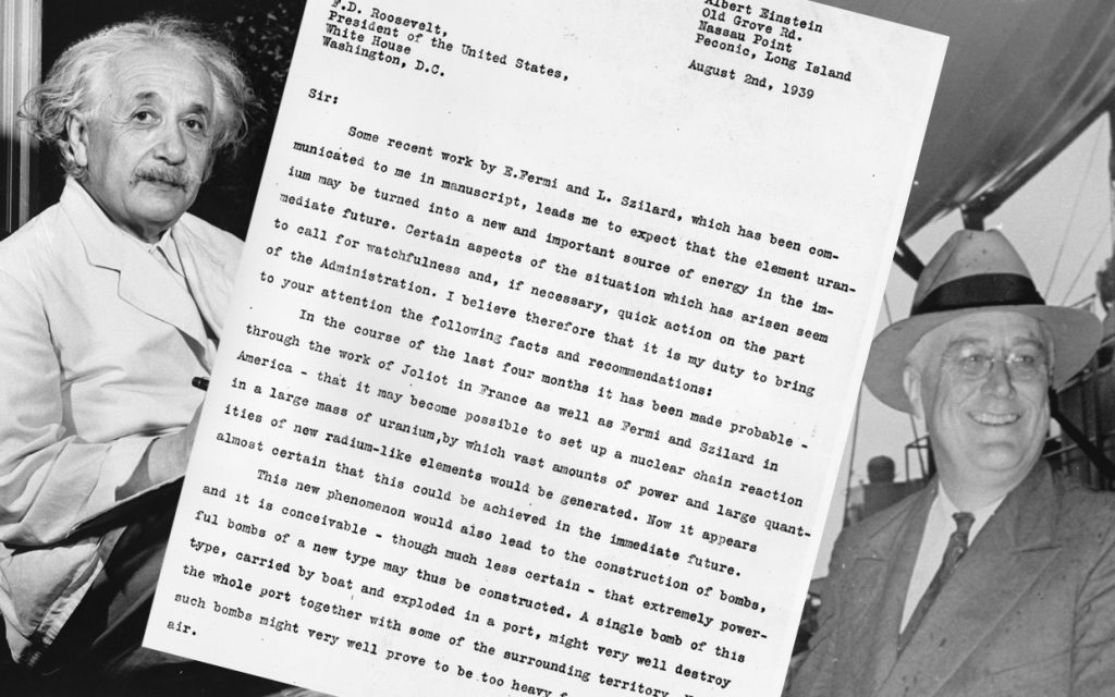 Manhattan Projesi Nedir? 1 Einstein letter to FDR